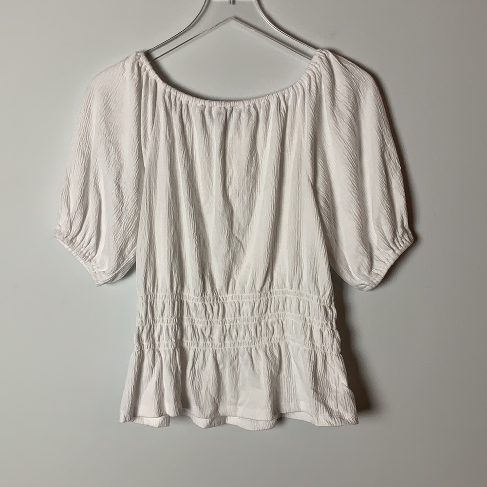NWT - LOFT Peasant Top S - Picture 6 of 7